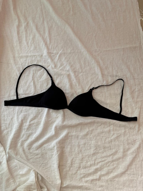 CORPIÑO LYCRA NEGRO - comprar online