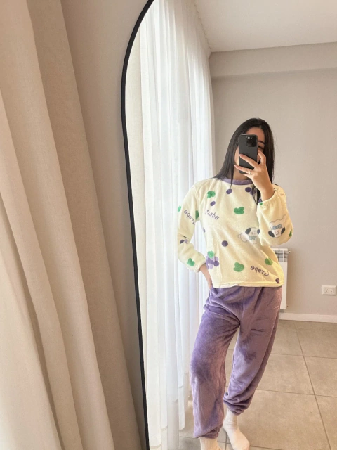 PIJAMA TEDDY ESTAMPADO