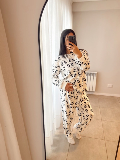 PIJAMA TEDDY ESTAMPADO