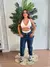 Calça Mom Destroid na internet
