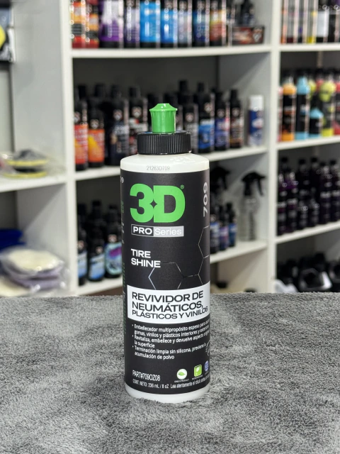 Tire Shine Interior Exterior 250ml | 3D