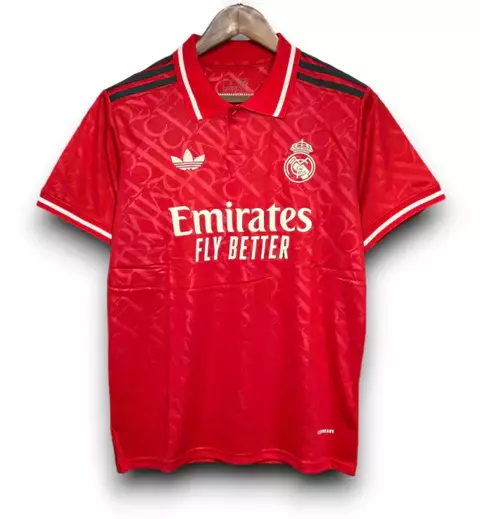 Camisa Real Madrid 2024/25 - Torcedor Masculina - Vermelha - comprar online