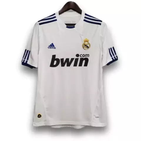 Camisa Real Madrid I - 2010/11 - Masculino (Retro) - Branca - comprar online