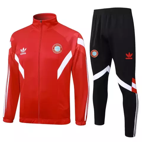 Conjunto Jaqueta Bayern de Munique 2024/25 Masculino - Vermelho - comprar online