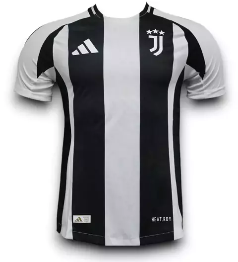 Camisa Juventus 2024/25 - Jogador Masculina - Preta Branca - comprar online