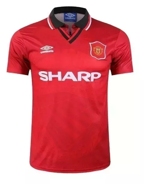 Camisa Manchester United 1994/96 - Retrô Masculino - Vermelho - comprar online