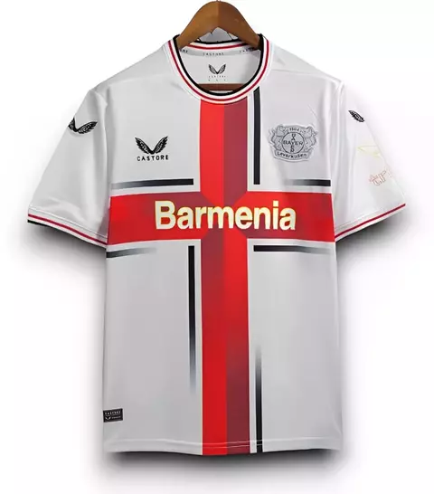 Camisa Bayer Leverkusen 2024/25 - Torcedor Masculina - Branco - comprar online