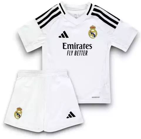 Kit Infantil Real Madrid 2024/25 - Branca - comprar online