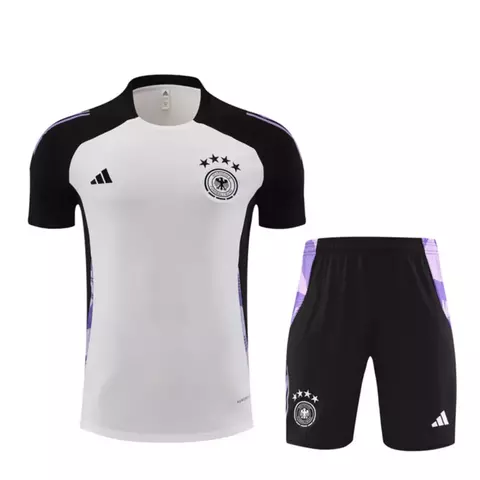 Kit Short e Camisa Alemanha Treino Branco 2024/25 - comprar online
