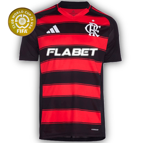 Camisa Flamengo 2025/26 Patch do Mundial - Torcedor Masculina - Rubronegra - comprar online