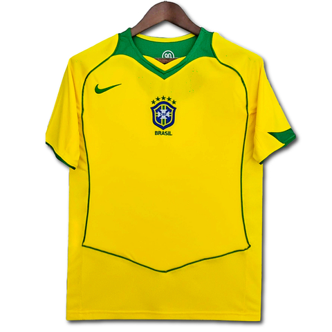 Camisa Brasil 2004 - Masculino Retro - Amarela - comprar online