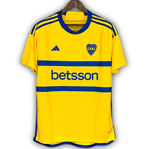 Camisa Boca Juniors 2023 - Torcedor Masculina - Amarelo - comprar online