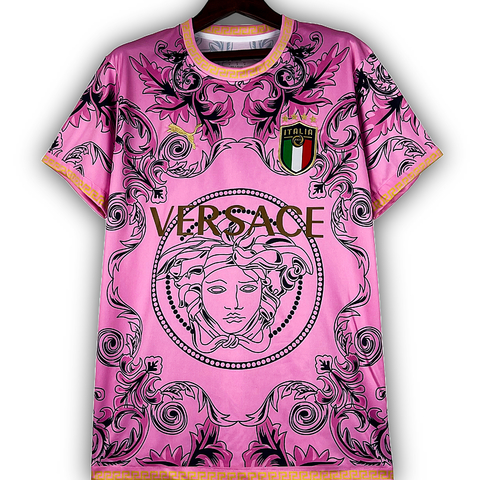 Camisa Itália 2023/24 - Torcedor Masculina - Rosa - comprar online