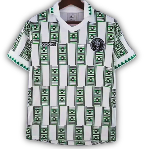Camisa Nigéria - 1994 - Retrô Masculino - Branca - comprar online
