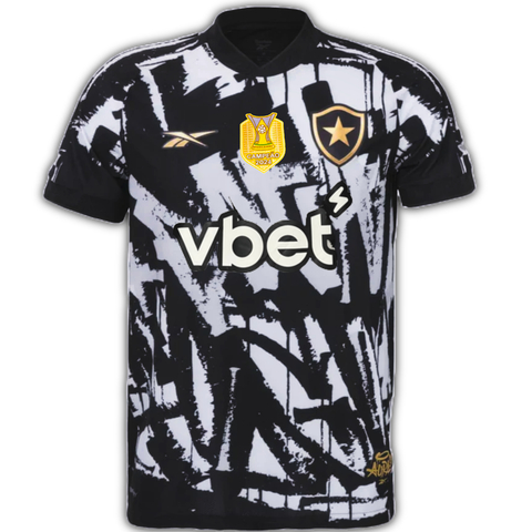 Camisa Botafogo 2025/26 - IV 4 Home Masculina - Com Patch campeão Brasileiro 2024 - comprar online