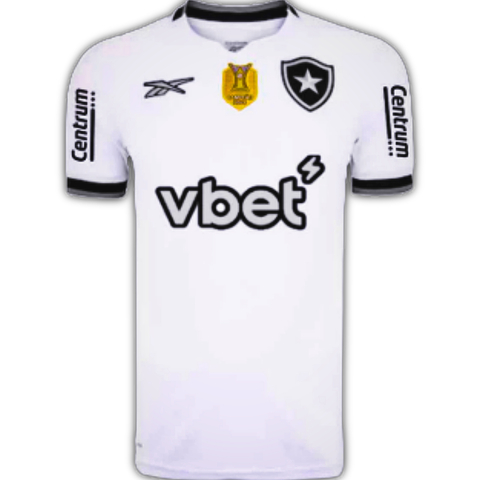 Camisa Botafogo III 2024/25 Patch Campeão brasileirão + patrocínios -Masculina - Branca - comprar online