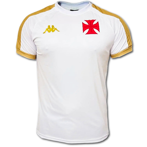 Camisa Vasco da Gama Kappa Supporter Gold - Masculino - Brabca e Dourado - comprar online