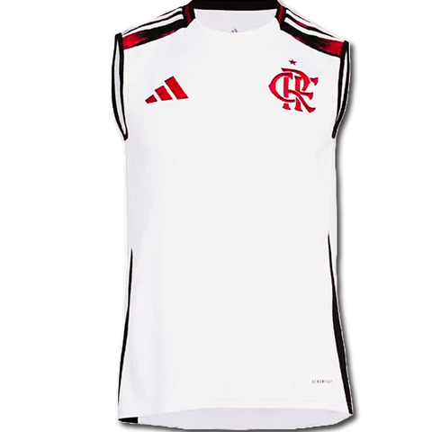 Camiseta Regata Flamengo II 2025/26 Branco - Masculino Torcedor - comprar online