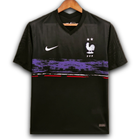 Camisa França Pré-jogo 2022/2023 - Torcedor Masculina - preta - comprar online