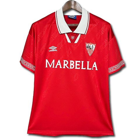 CAMISA SEVILLA RETRO 1994/96 MASCULINO UMBRO VERMELHA - comprar online