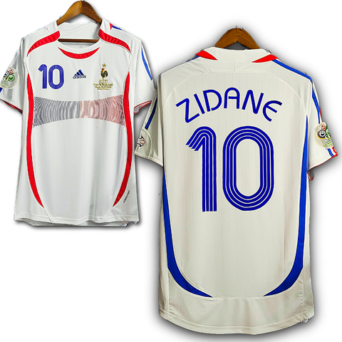 Camisa França Zidane 10 - 2006 - Retrô Masculino - Branco - comprar online