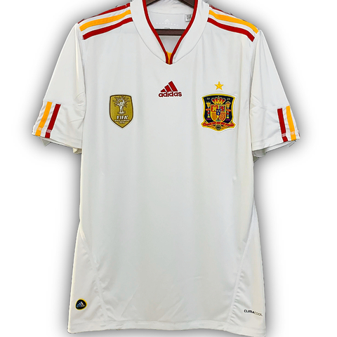 Camisa Espanha 2012 com Patch Campeão do Mundo - Branca - comprar online