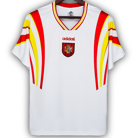 Camisa Espanha 1996 - Retro Masculino - Branca - comprar online