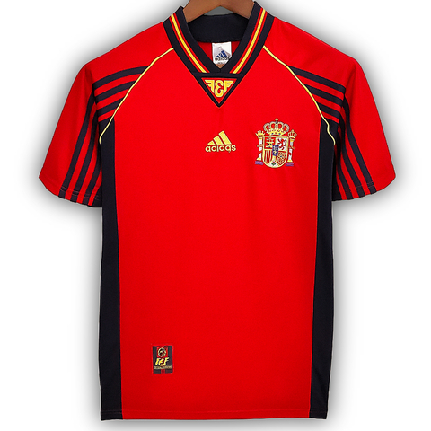 Camisa Espanha 1998 - Retro Masculino - Vermelha - comprar online