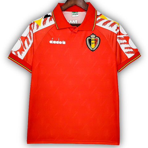 Camisa Bélgica 1995 - Retro Masculino - Vermelha - comprar online