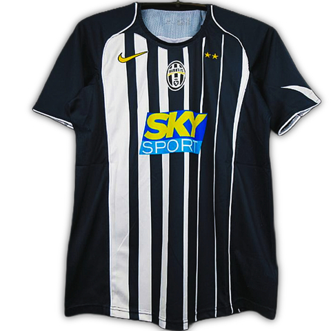 Camisa Retrô Juventus 04/05 Third - Masculina - Modelo Torcedor - Azul e Branca - comprar online