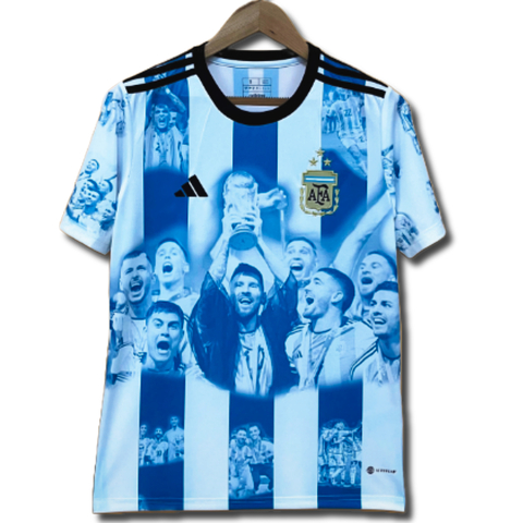 CAMISA ARGENTINA CAMPEÃO DO MUNDO 2022 EDIÇÃO ESPECIAL - comprar online