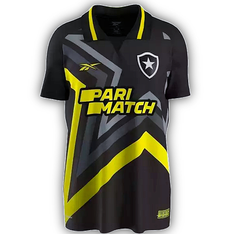 Camisa Botafogo IV 23/24 Preta - Reebok - Masculino Torcedor
