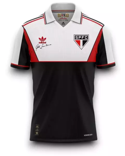 Camisa São Paulo - 1992 - Memorial Telê Santana - Retrô Masculina - Tricolor - comprar online