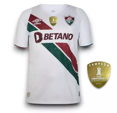 Camisa Fluminense 2024/25 - Patch Libertadores - Torcedor Masculino - Branco - comprar online