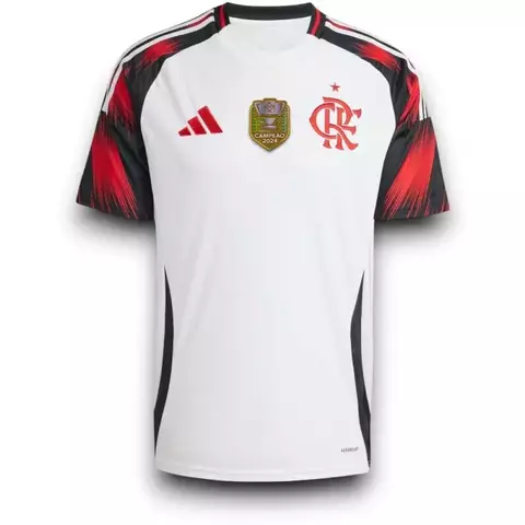 Camisa Flamengo 2025/26 - Patch Campeão Copa do Brasil - Torcedor Masculina - Branca - comprar online