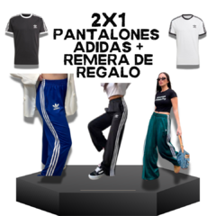 2X1 PANTALONES ADIDAS + REMERA ADIDAS DE REGALO - comprar online