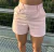 Short de linho rosa - loja online