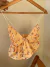 Top soltinho floral minimalista - comprar online