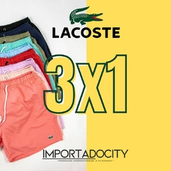 TRAJE DE BAÑO G5 LACOSTE X3