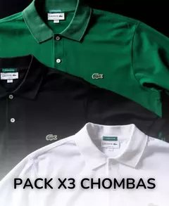 3X1 CHOMBAS laCOSTE G5 - importadocity