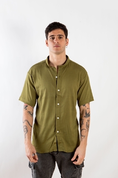 CAMISA MANGA CORTA PREMIUM LINO - comprar online