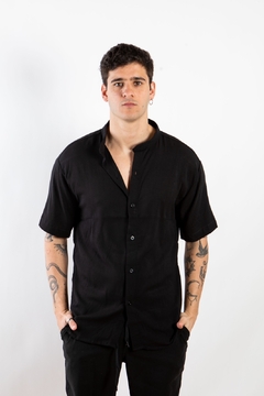 BERMUDA + CAMISA Conjunto Ibiza Corto Lino Rigido