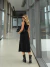 Vestido midi Alfaiataria com cinto Anabelle - loja online