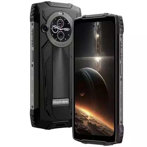 Smartphone Blackview Pro NFC Dual SIM de 256GB 8GB RAM de 6.7" 64+8MP 32MP - Preto