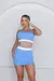 Coleção IMPACT - Conjunto com TOP + Short Saia