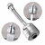 Adaptador De Torneira Giratorio Difusor Bico Aerador 360 Cromado - comprar online