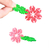 Imagem do Brinquedo Montar Infantil Coloridos Flocos Flores Encaixar