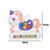 Teclado Musical Bebê Brinquedo Infantil Som Animal Unicórnio