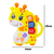 Teclado Piano Musical Bebe Brinquedo Infantil Divertido Som Girafa - comprar online