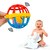Brinquedos Para Bebes Chocalho Baby Macio Divertido Bola Mordedor - comprar online